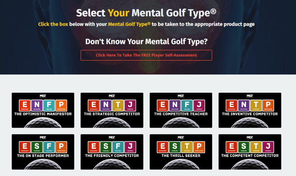 mental golf training