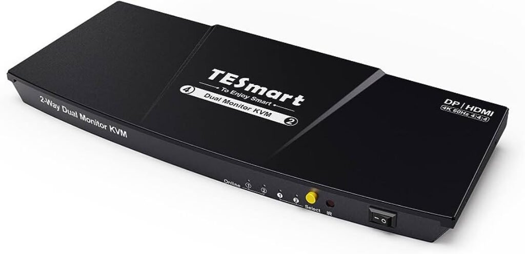 tesmart dual monitor kvm review