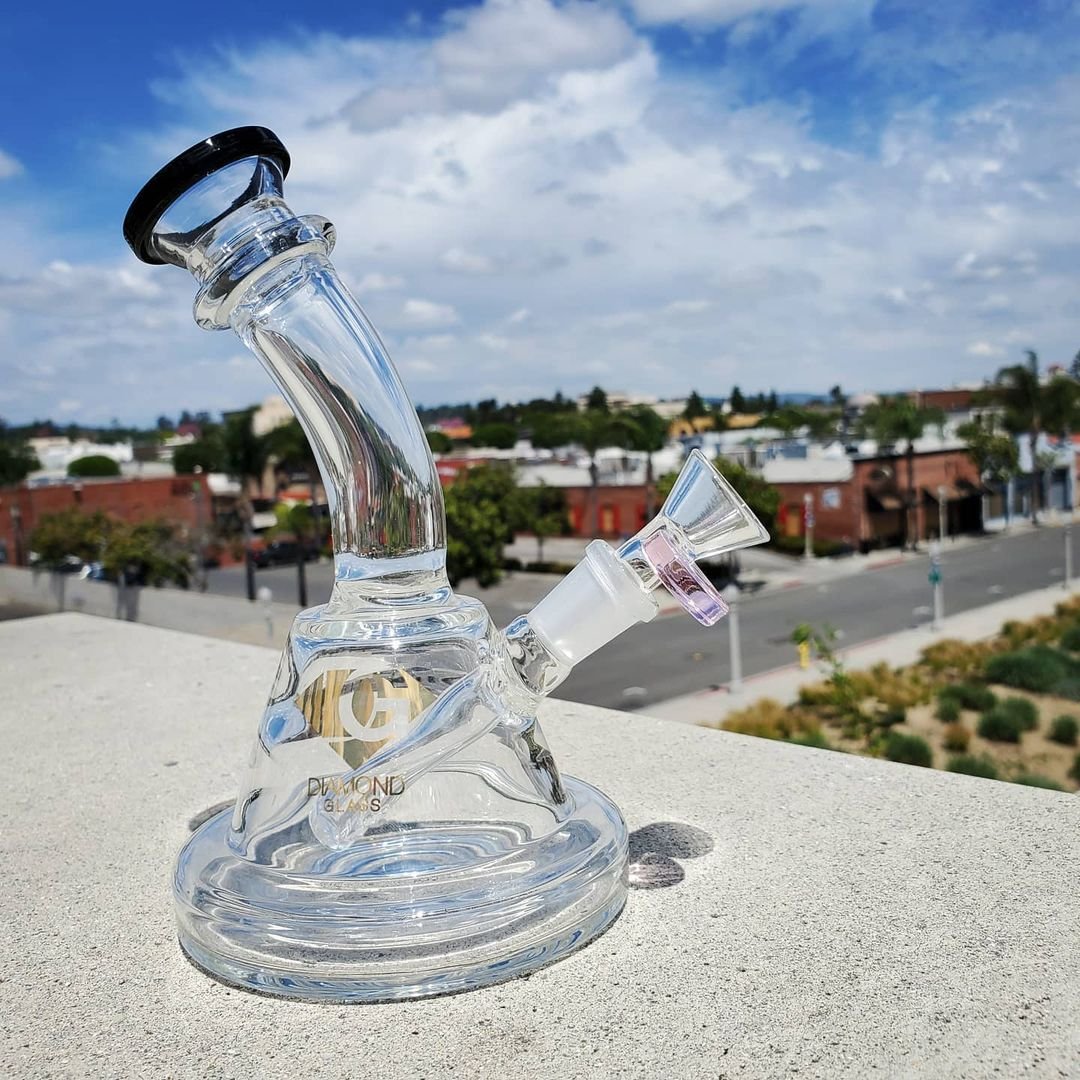 badass glass dab rig