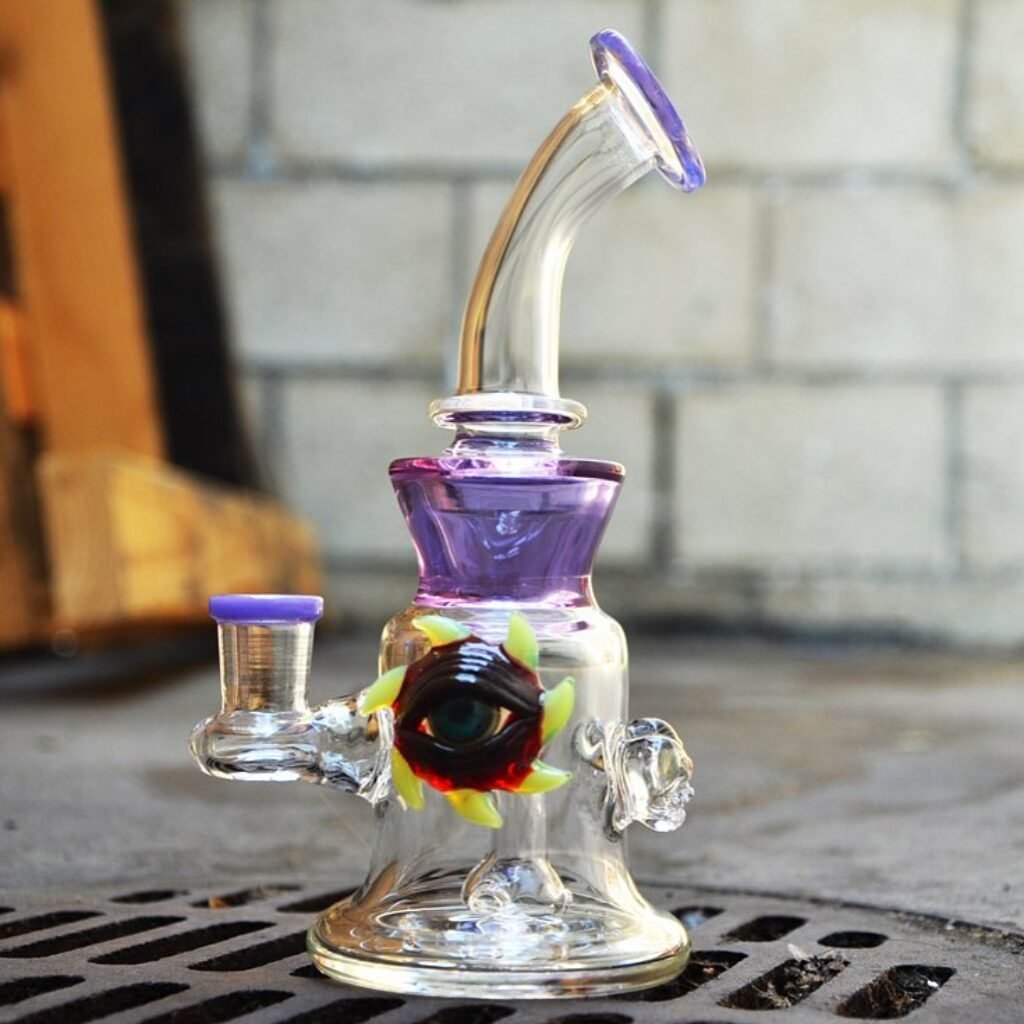 badass glass dab rig