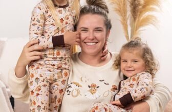 family matching halloween pajamas