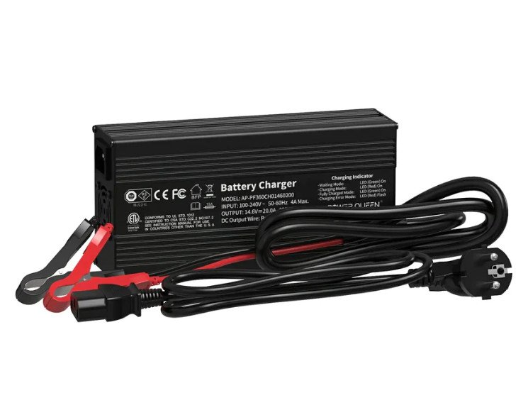 power queen battery charger