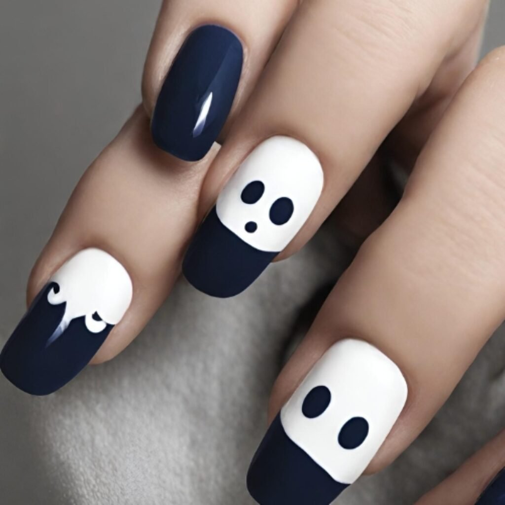 simple halloween nail ideas