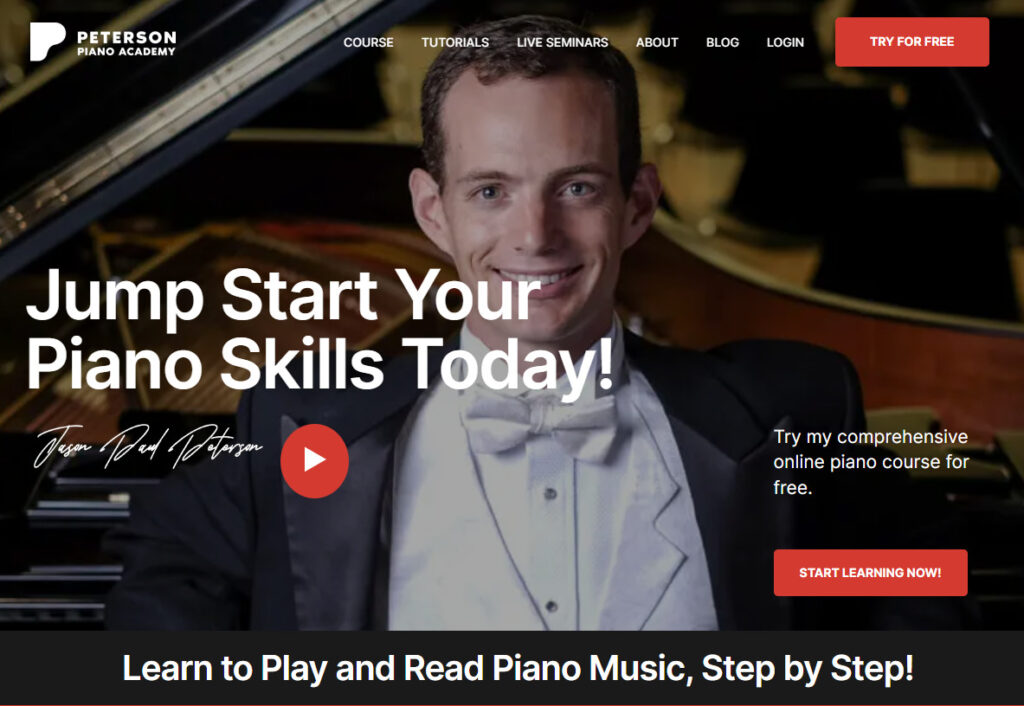 peterson piano academy