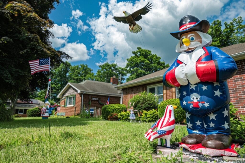 4th of july yard decorations