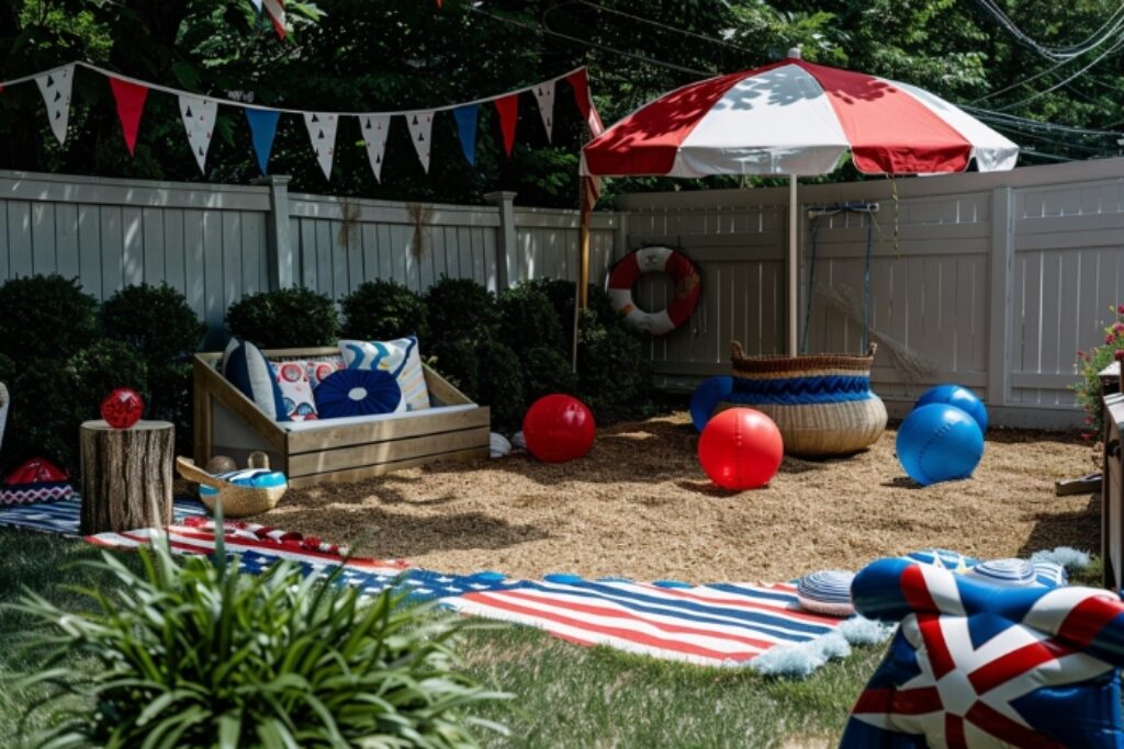 4th of july yard decorations