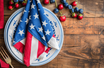 patriotic table decor