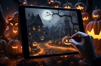 digital art halloween