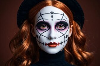 doll halloween makeup