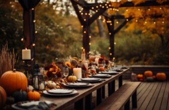 outdoor thanksgiving dinner ideas