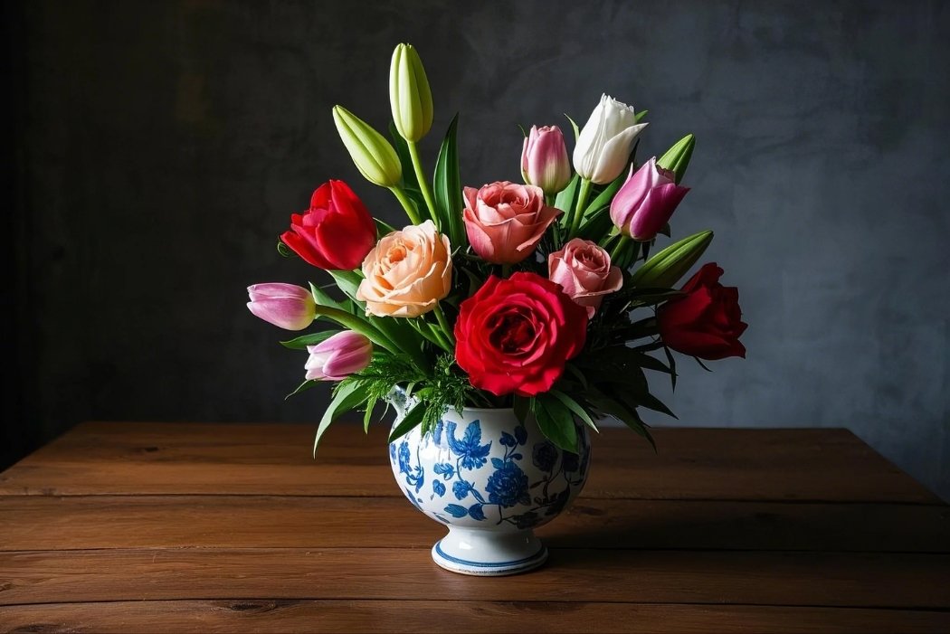 unique valentine flower arrangements