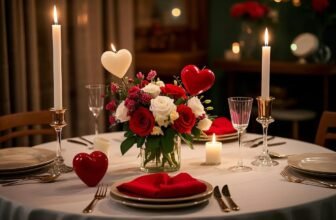 valentine's day table centerpiece ideas