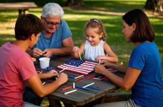 memorial day crafts with popsicle sticks