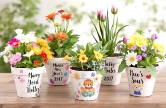 mother's day diy flower pot