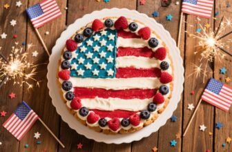 4th of july cookie cake ideas