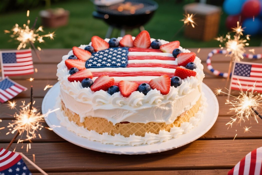 4th of July Ice Cream Cake 101: Everything You Need to Know About This Patriotic Dessert 1 4th of july ice cream cake