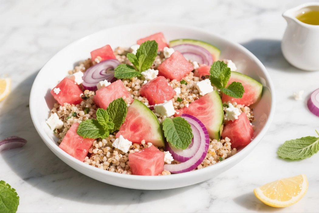 Watermelon Quinoa Salad Master Guide: From Basic Recipe to Gourmet Variations 1 watermelon quinoa salad