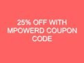 25% Off With MPOWERD Coupon Code