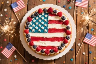 4th of July Cookie Cake Ideas — From Classic Flags to Creative Fireworks Designs