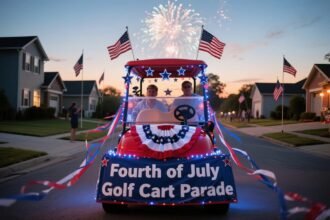 4th of July Golf Cart Parade Ideas That Bring Patriotic Fun to Your Neighborhood